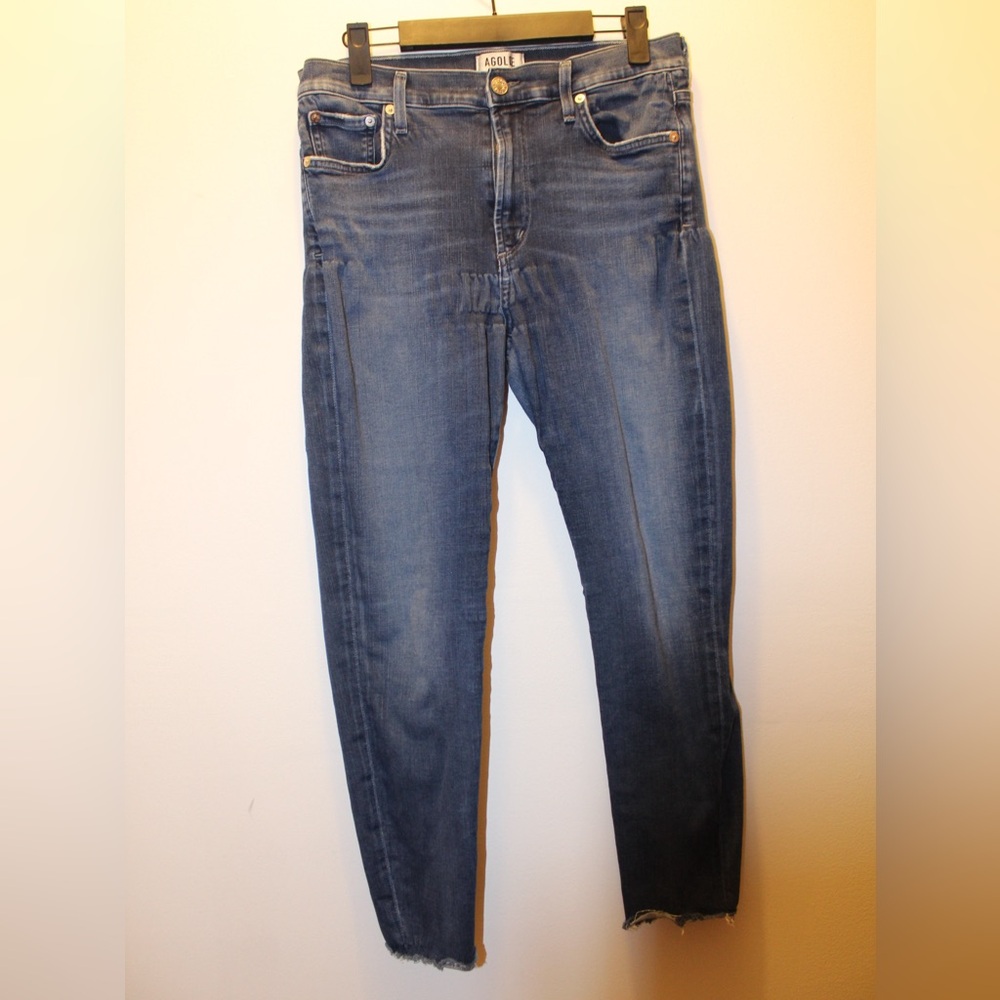 Agolde Women’s Dark Blue Skinny Jeans